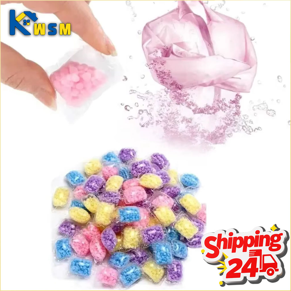 Scent Booster Bead - 10-80個入り 水溶性ランドリーセントブースタービーズ 長持ちする香りのパール 衣類、タオル、寝具用 フレッシュで清潔な香り