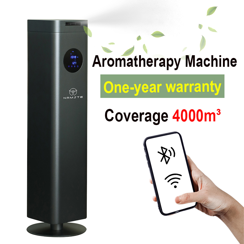 Home Fragrance Hotel Collection - NAMSTE 電気アロマディフューザーカバレッジ 4000m3 スマート Bluetooth エッセンシャルオイルフレグランスマシンホームホテル香り装置