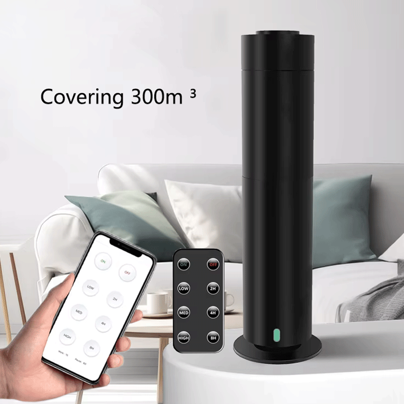 Home Fragrance Hotel Collection - Bluetoothスマートセントエアマシンホテルコレクションディフューザー、エッセンシャルオイル用ウォーターレスディフューザー、家庭用ホテルルームフレグランス