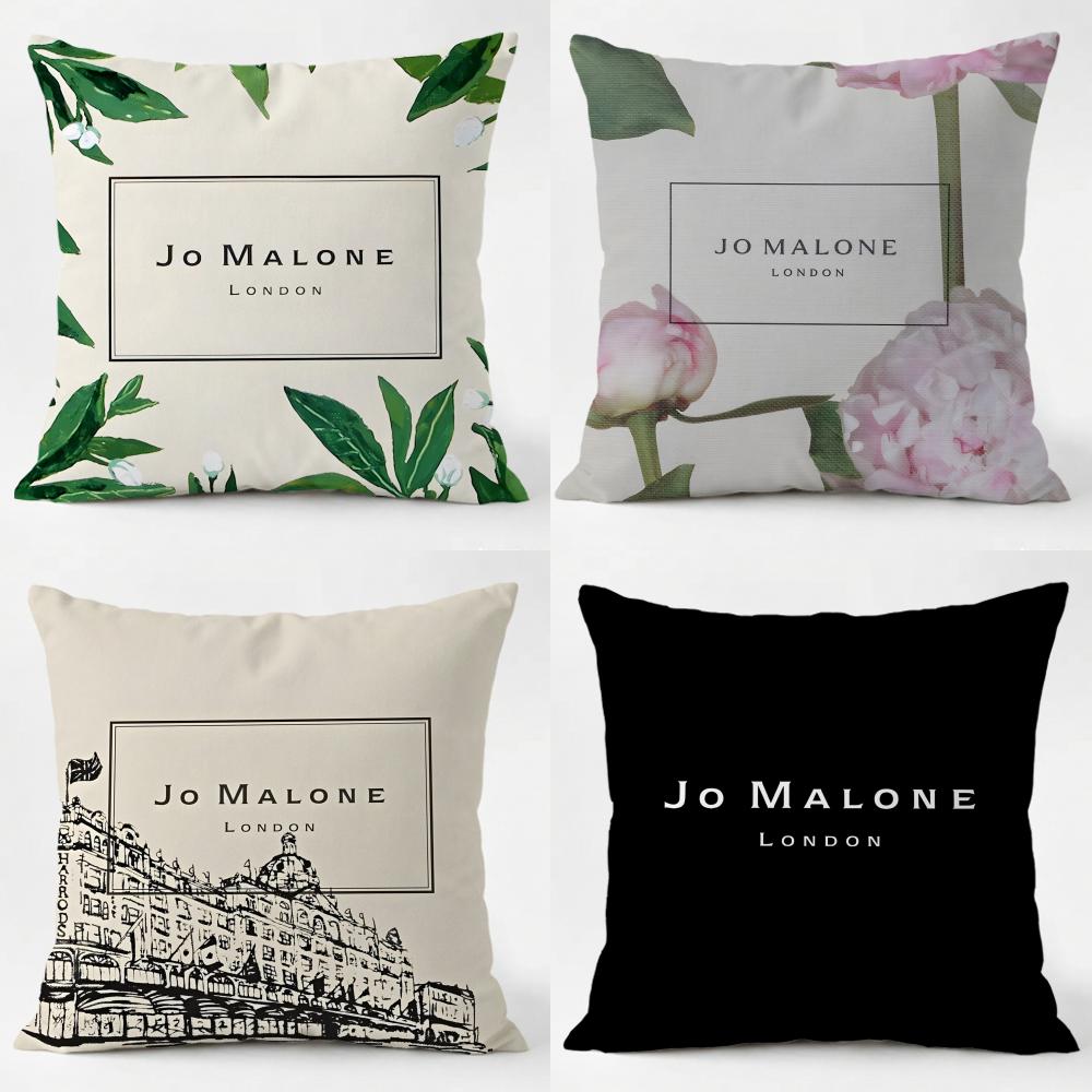 Home Fragrance Linen - 高級フレグランス ジョーマローン ロンドン-L クッションカバー 毎日洗えるリネン枕カバー ソフト