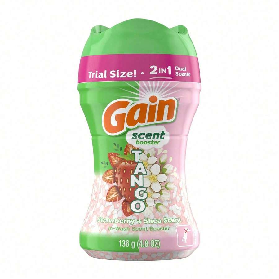 Scent Booster Bead - タンゴ 2-in-1 デュアルセント インウォッシュ ランドリーセントブースタービーズ、ストロベリー＆シアの香り
