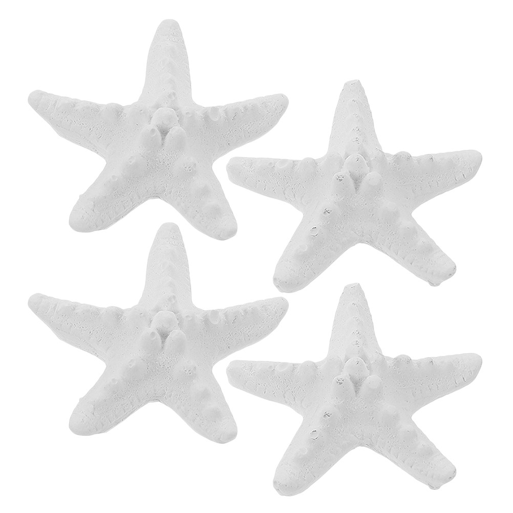 Home Fragrance Leather Diffuser - 4 個アロマセラピー石膏ディフューザー海の星装飾装飾品ワードローブ車オフィス用長期持続フレグランスホームアロマ装飾
