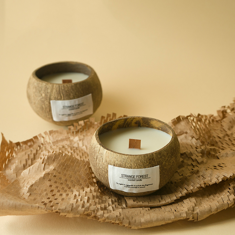 Home Fragrance Wax Melts - ココナッツシェル アロマセラピー キャンドル エッセンシャル オイル フレグランス