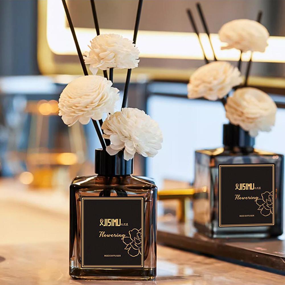 Home Fragrance Lavender - 無火アロマディフューザー、ジャスミン、ホワイトティー、ラベンダーの香り、長持ちするフローラルの香りで、お部屋を彩り、リフレッシュします。