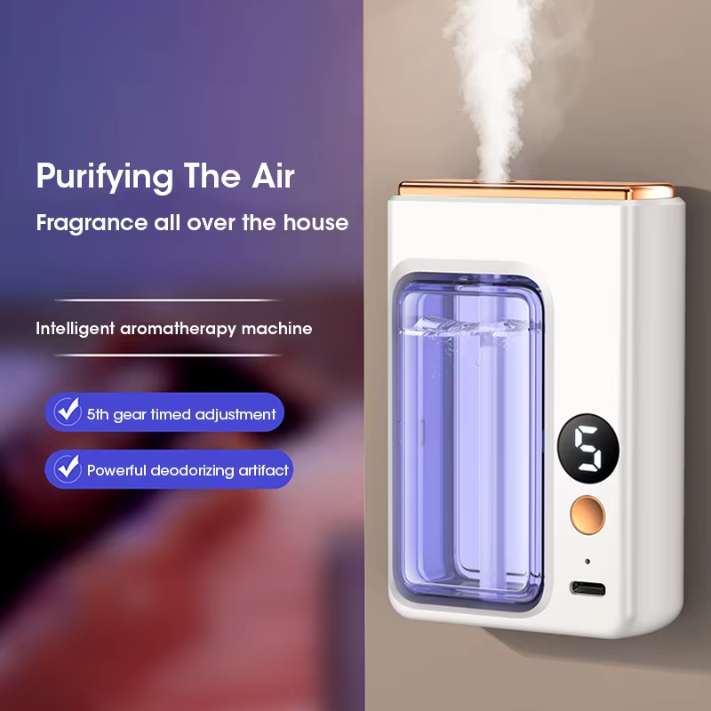 Home Fragrance Perfume - 40ML 自動ホームフレグランスマシン エッセンシャルオイルディフューザー ネブライザー 香水香りマシン キッチンとトイレの消臭に
