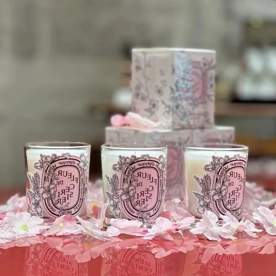 Home Fragrance Wax Melts - さくら-香りのよい香りのキャンドル,ロマンチックなスタイル,限定,高品質,軽い贈り物,アロマテラピー,香水,家の装飾