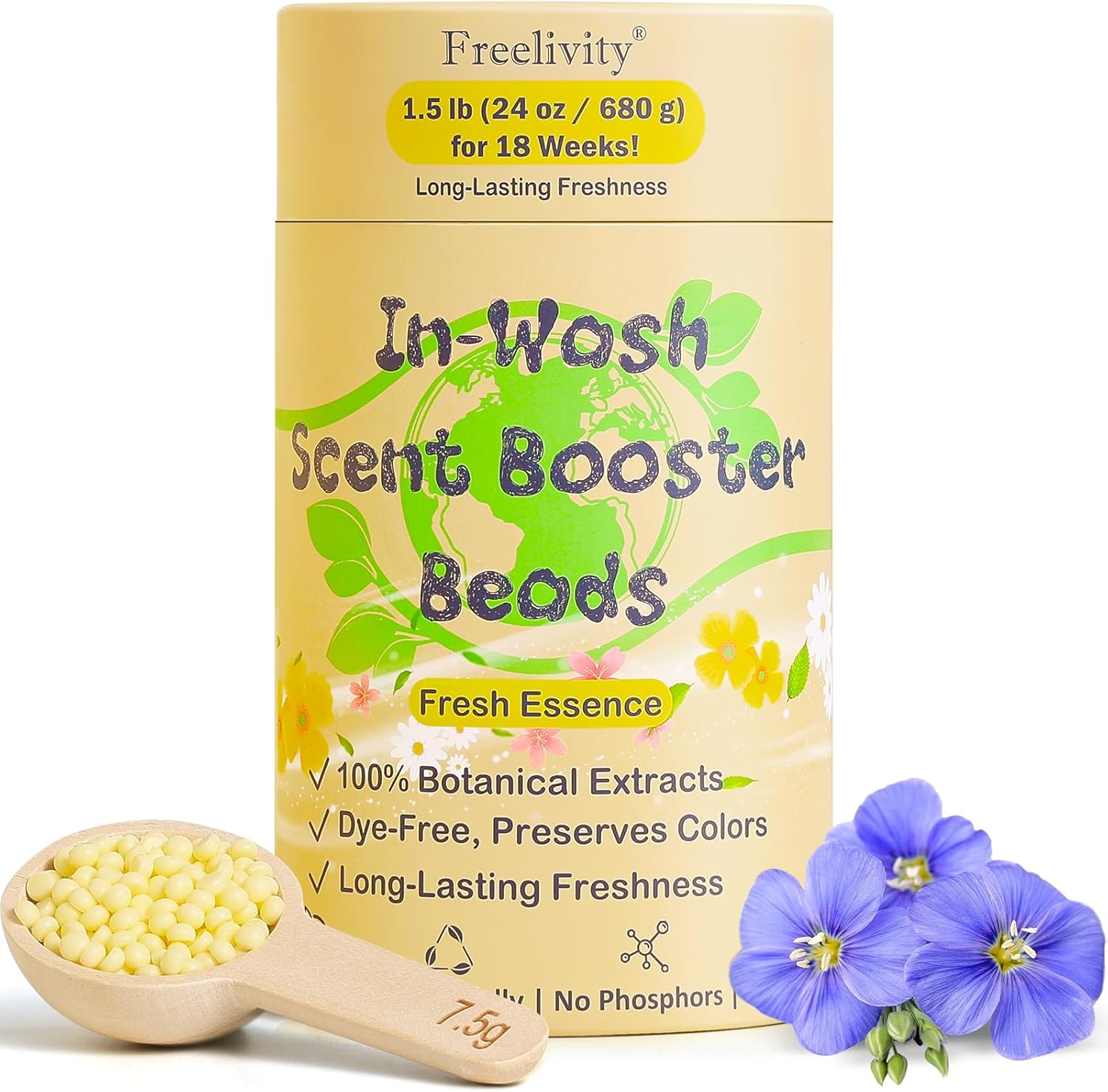インウォッシュセントブースタービーズ – フレッシュエッセン - Scent Booster Bead のレビューと価格