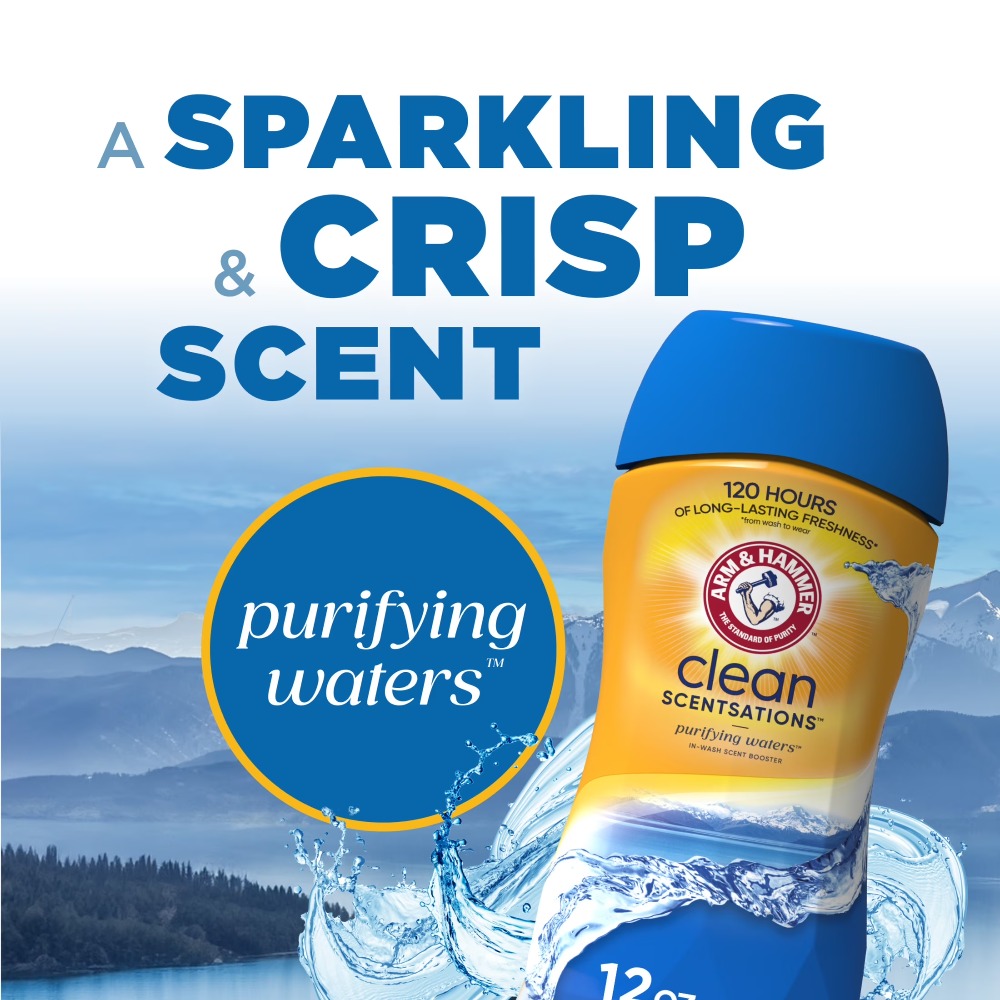 洗濯用香りブースターフレグランスビーズ、浄化水、フレッシュな - Scent Booster Bead のレビューと価格