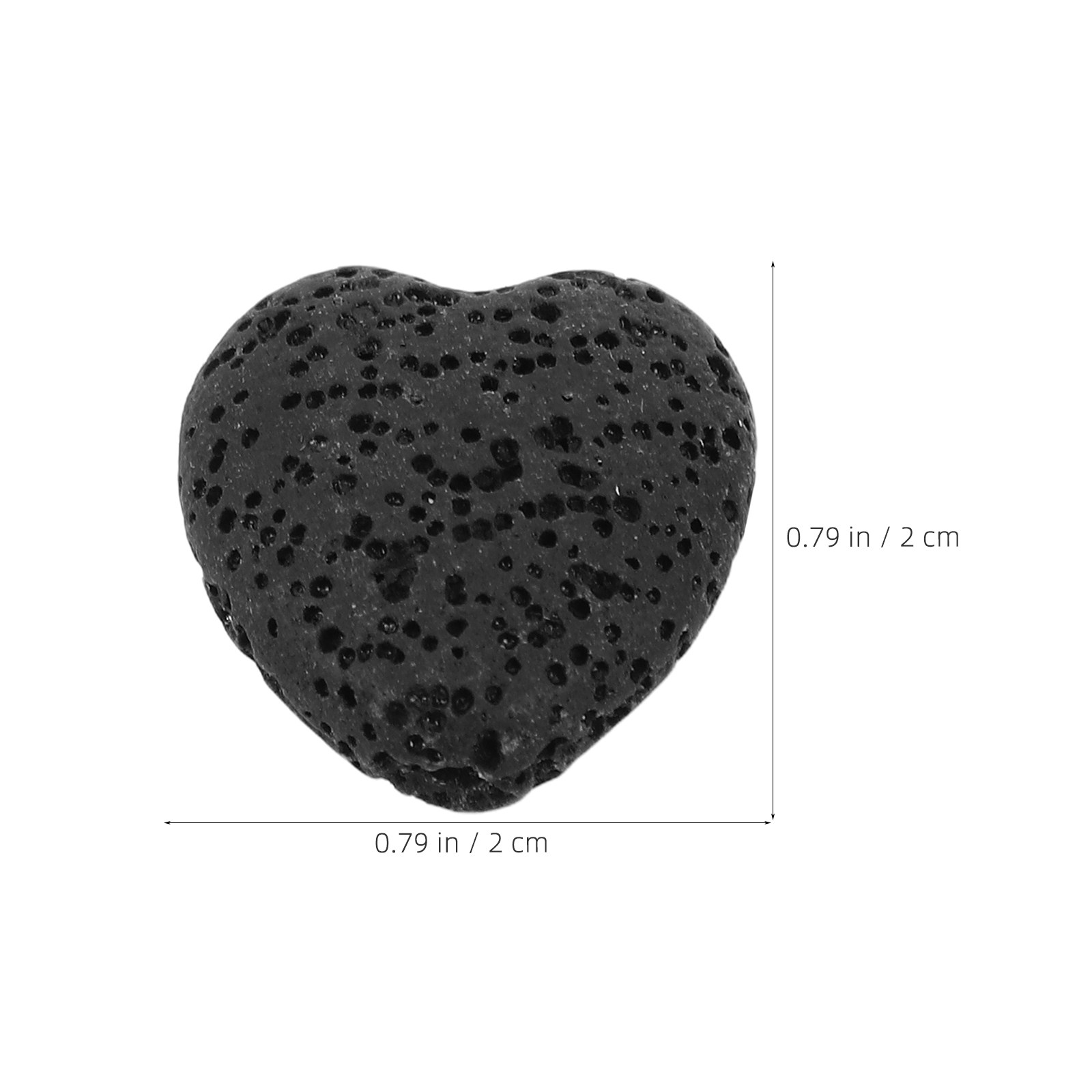 20個入り ハート型火山溶岩石 エッセンシャルオイルディフュ - Home Fragrance Usa のレビューと価格
