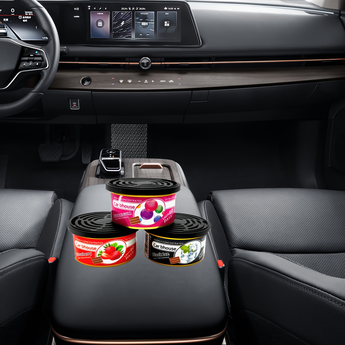 Lcars 4-in-1カーフレグランス、植物繊維圧縮ウッド - Home Fragrance No 4 のレビューと価格