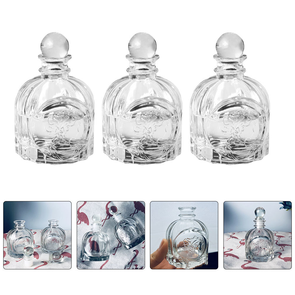 5 セットのフレグランスボトル透明フレンチスタイル香水ディフ - Home Fragrance Usa のレビューと価格