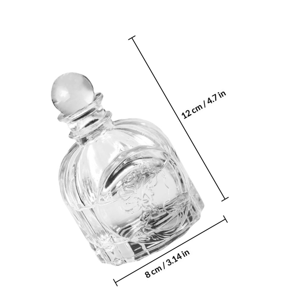 5 セットのフレグランスボトル透明フレンチスタイル香水ディフ - Home Fragrance Usa のレビューと価格