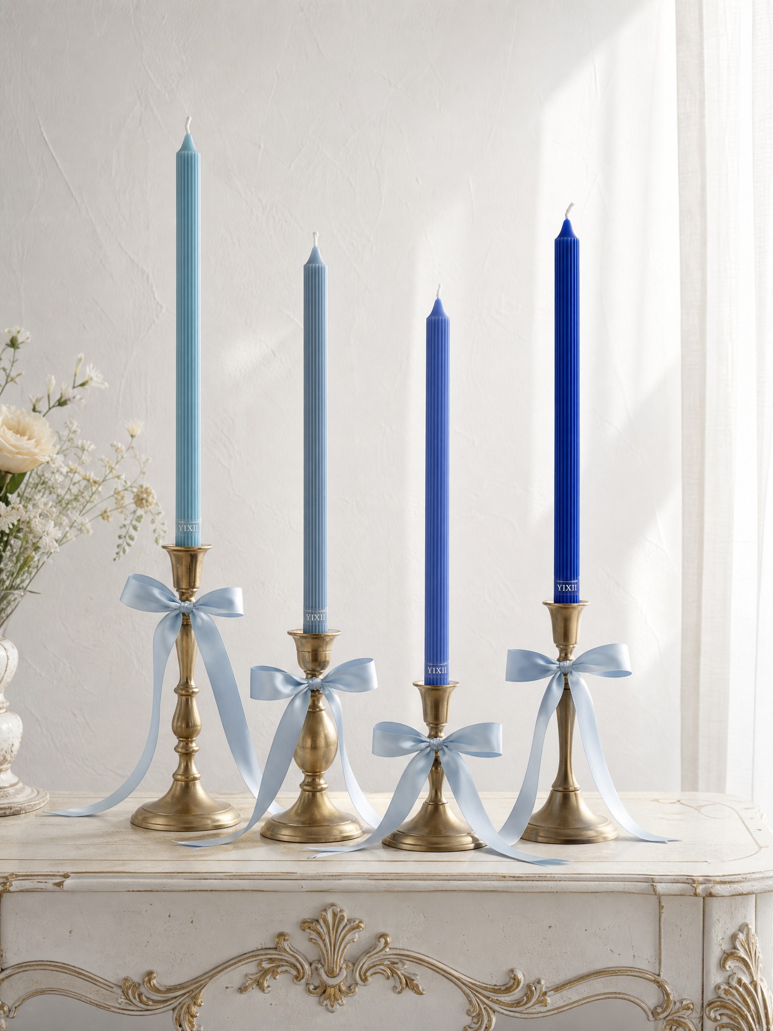 4本セット ローマ風円柱型アロマキャンドル、黒煙なし、香り付 - Home Fragrance No 4 のレビューと価格