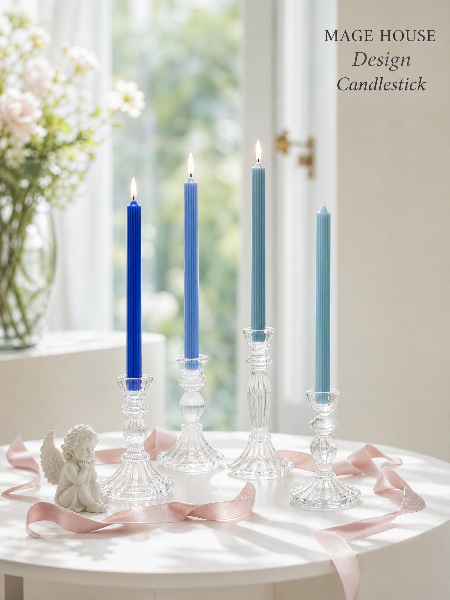 4本セット ローマ風円柱型アロマキャンドル、黒煙なし、香り付 - Home Fragrance No 4 のレビューと価格