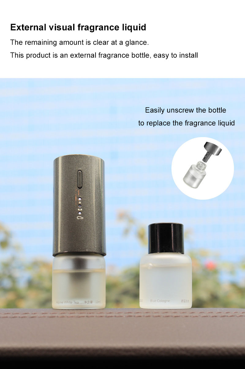 車のアウトレットベント香水クリップ芳香剤 USB フレグラン - Home Fragrance Logo のレビューと価格