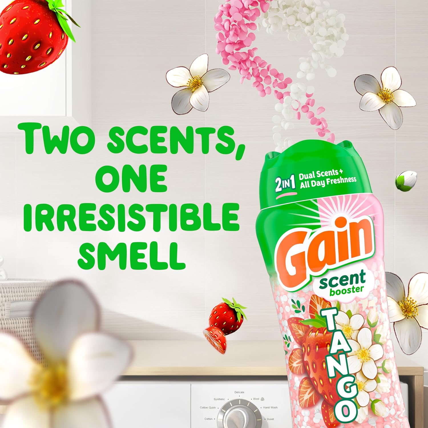 タンゴ 2in1 ランドリーセントブースタービーズ、ストロベ - Scent Booster Bead のレビューと価格