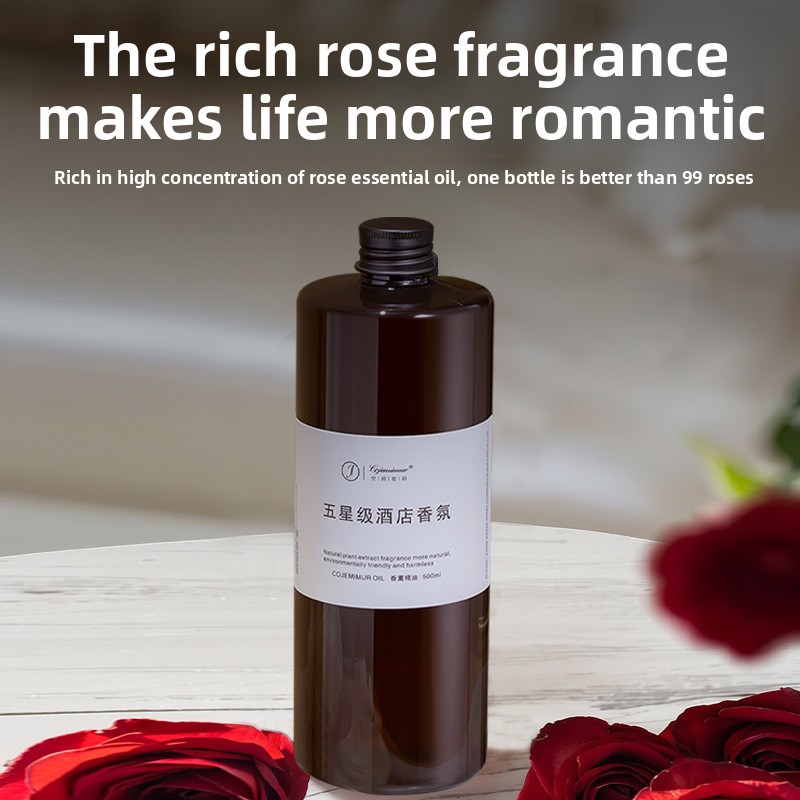 500ML ローズの香りのディフューザー詰め替えオイル、長時 - Home Fragrance Hotel Collection のレビューと価格