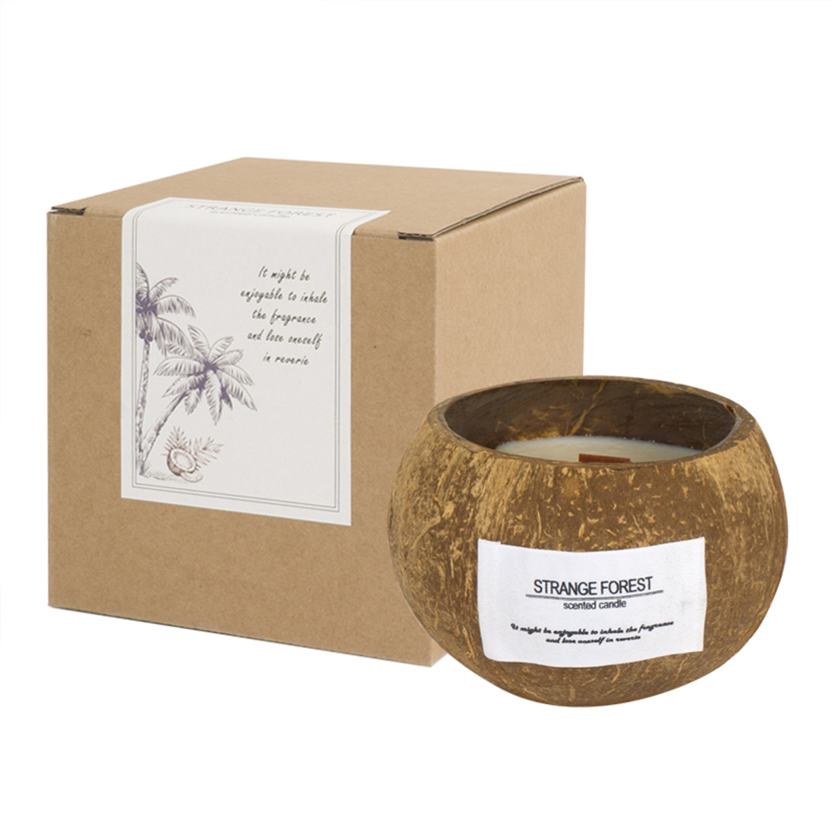 ココナッツシェル アロマセラピー キャンドル エッセンシャル - Home Fragrance Wax Melts のレビューと価格