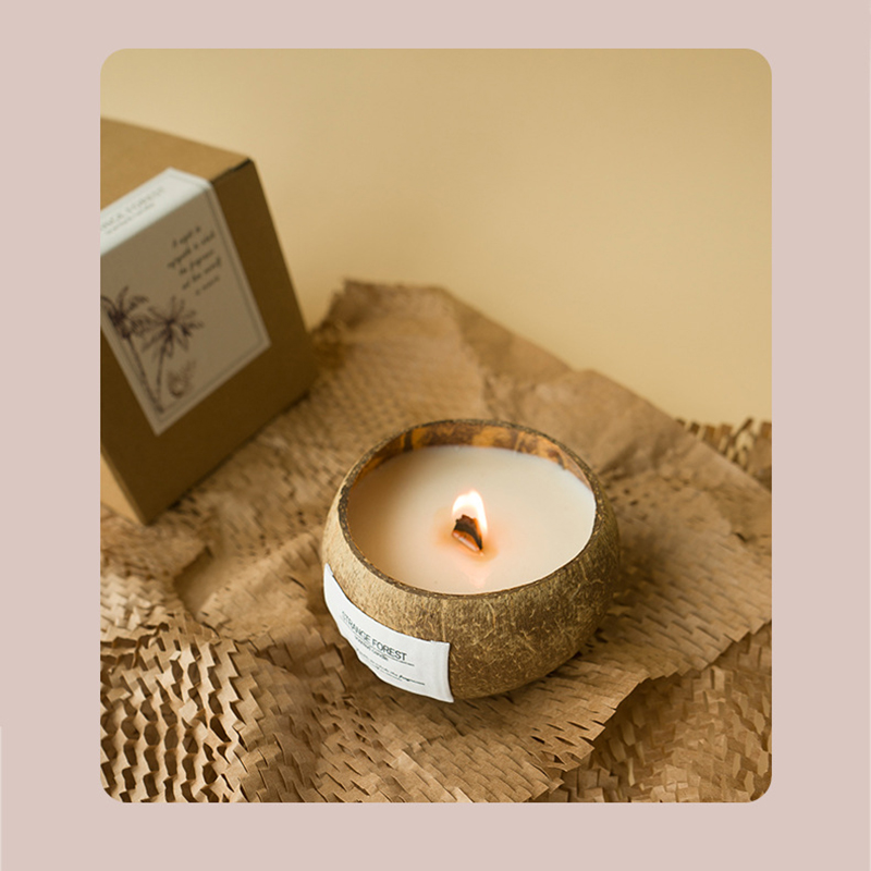 ココナッツシェル アロマセラピー キャンドル エッセンシャル - Home Fragrance Wax Melts のレビューと価格
