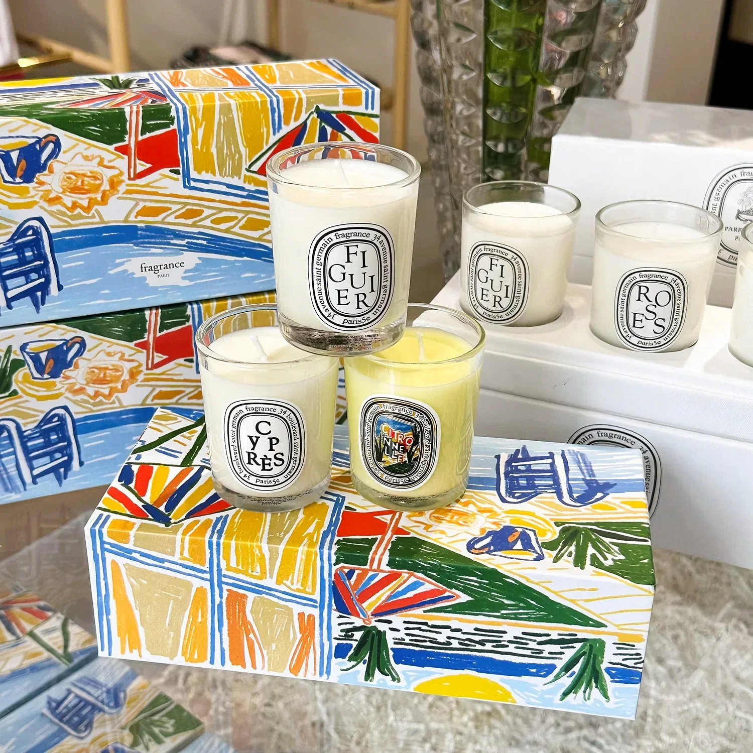 アロマセラピーキャンドル天然植物の香りのキャンドルフレンチフ - Home Fragrance Wax Melts のレビューと価格