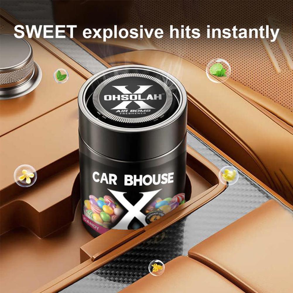 車用ソリッドアロマセラピーエッセンシャルオイル、車用芳香剤、 - Home Fragrance Logo のレビューと価格