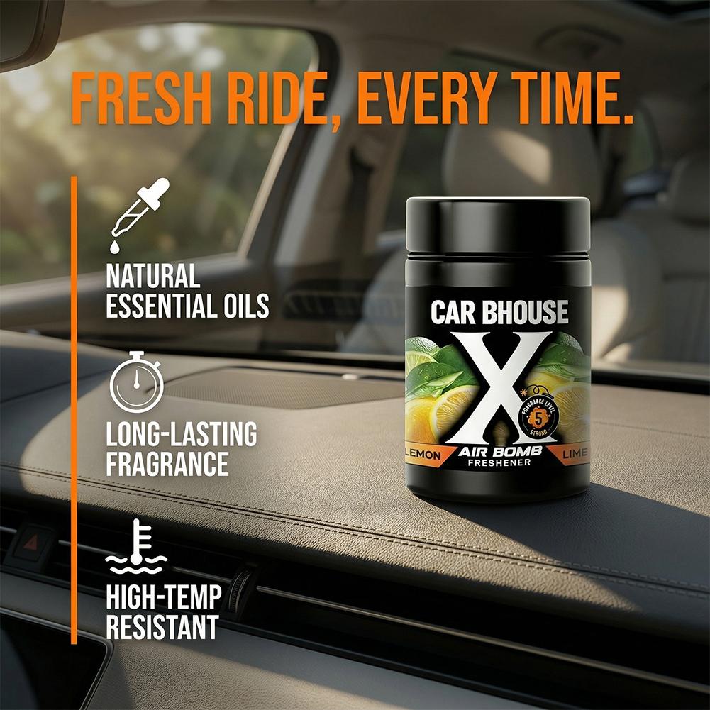 車用ソリッドアロマセラピーエッセンシャルオイル、車用芳香剤、 - Home Fragrance Logo のレビューと価格
