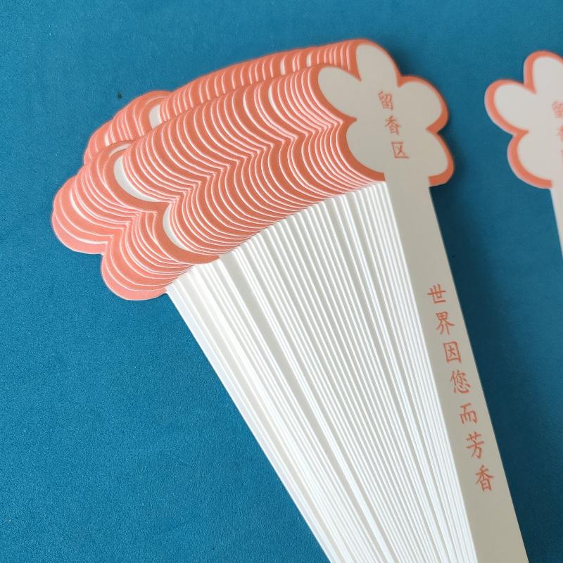 10 枚の花の形をした香水テストストリップ、空白の書き込みエ - Home Fragrance Usa のレビューと価格