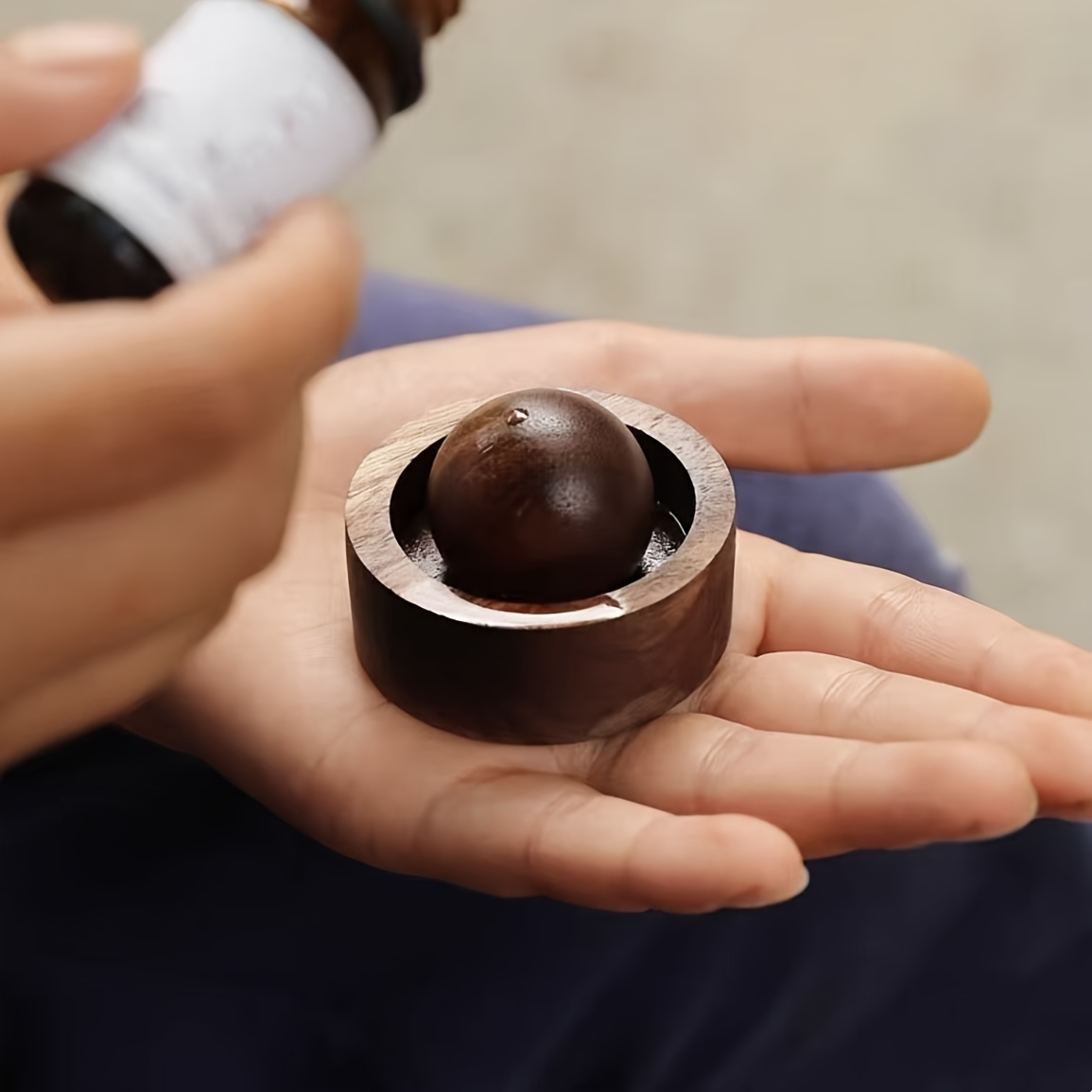 車＆家庭用エッセンシャルオイルディフューザー - 木製ミニキ - Home Fragrance Lavender のレビューと価格