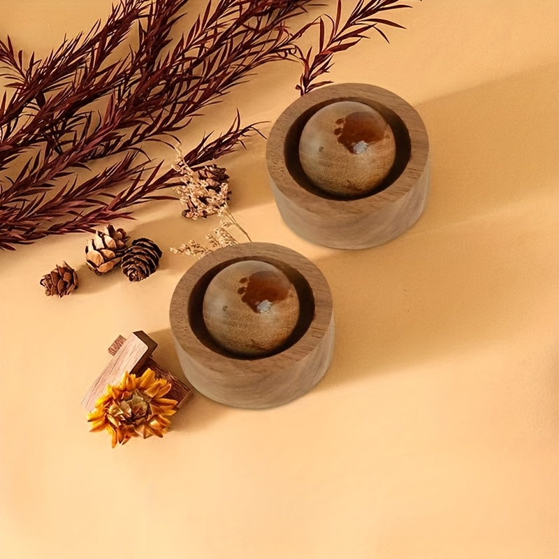 車＆家庭用エッセンシャルオイルディフューザー - 木製ミニキ - Home Fragrance Lavender のレビューと価格