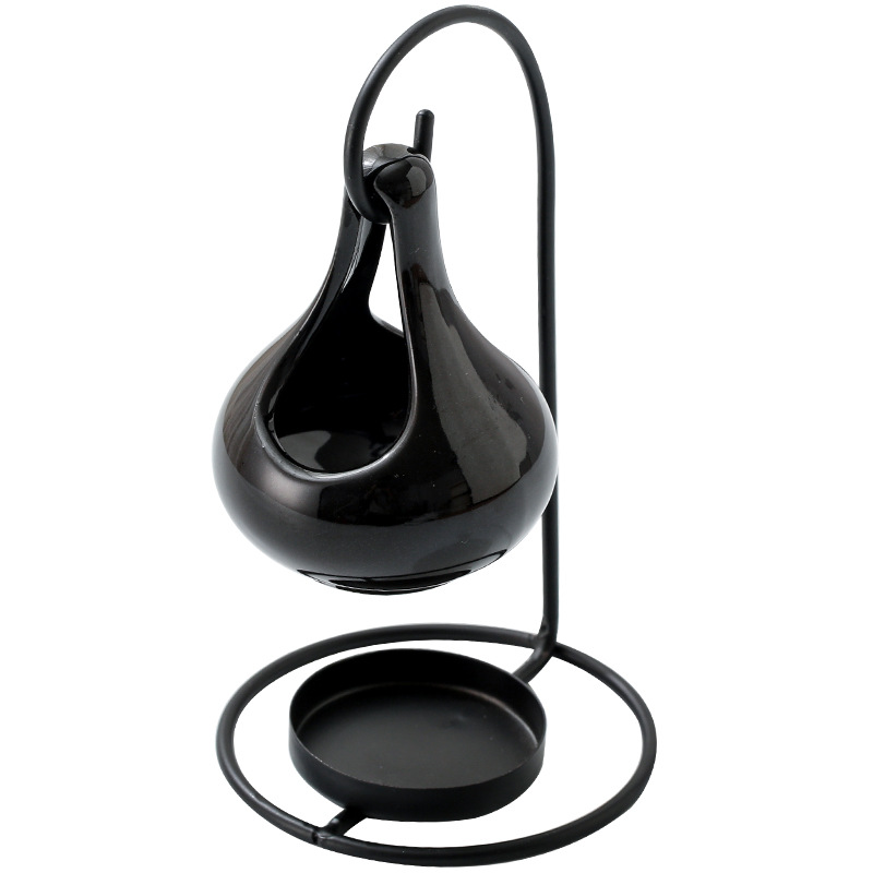 黒色の吊り下げ式ストーブ、クリエイティブなフレグランスバーナ - Home Fragrance Amazon のレビューと価格