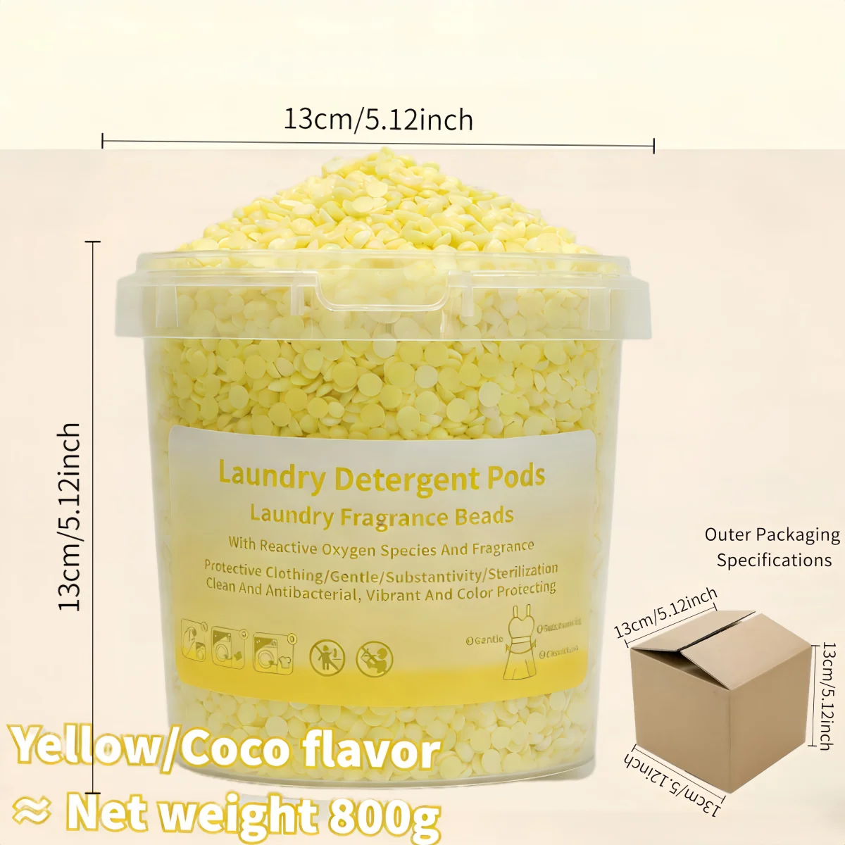 洗濯用香りブースタービーズ、内容量800g/ボトル、計量スプ - Scent Booster Bead のレビューと価格