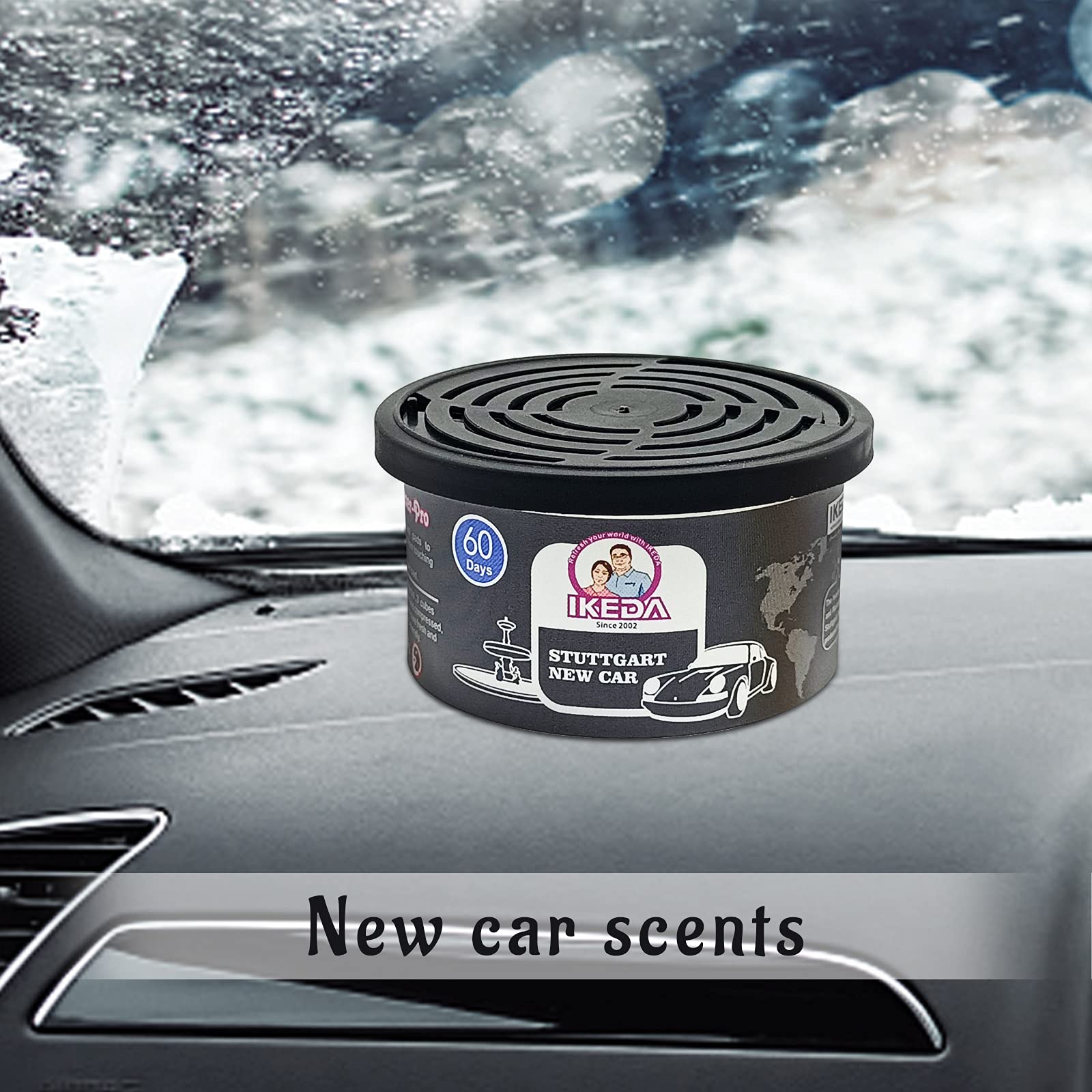 車用芳香剤: レモンの香り |   オーガニック缶 |    - Home Fragrance No 4 のレビューと価格